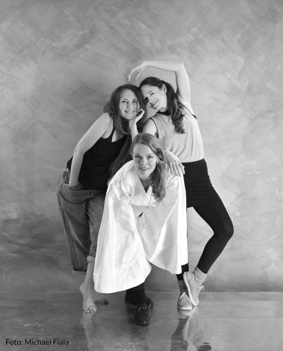 Die Künstlerinnen des jAM Künstlerkollektivs: Jeanette, Anne und Marie